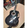 GUITARE ACOUSTIQUE XP NOIR AVEC HOUSSE
