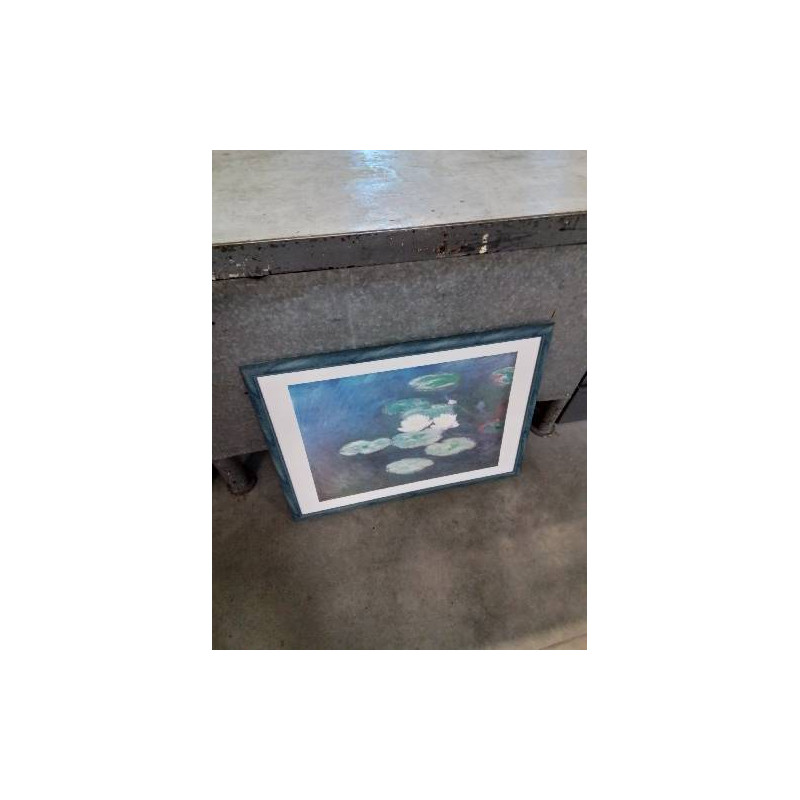 GRAVURE NÉNUPHARS CLAUDE MONET