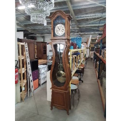 HORLOGE DE PARQUET BOIS...