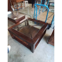 TABLE BASSE CARRÉE BOIS...