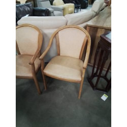 FAUTEUIL BOIS CLAIR ASSISE...