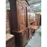BUFFET CAUCHOIS BOIS MOULURÉ 4 PORTES DÉBUT XXE
