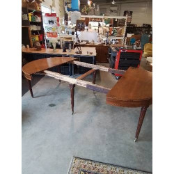 TABLE OVALE ACAJOU STYLE...