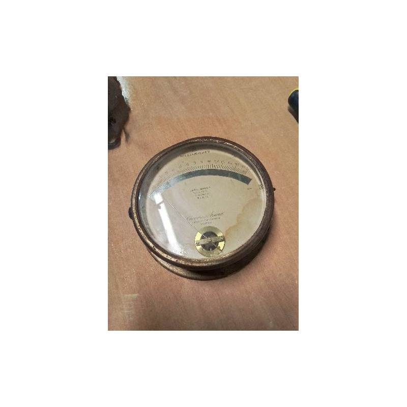 AMPÈREMÈTRE CHAUVIN & ARNOUX LAITON DÉBUT XXE