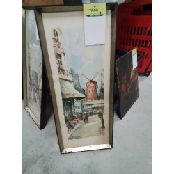 GRAVURE PARIS MOULIN ROUGE...