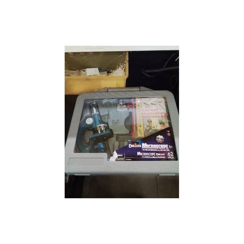 MICROSCOPE ENFANT DELUXE DE-CAST 