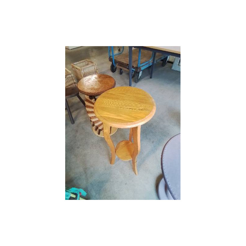 SELLETTE HAUTE RONDE BOIS CLAIR 