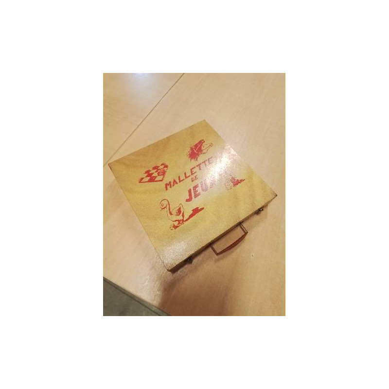 MALETTE DE JEU ANNÉES 60