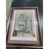 GRAVURE ABBAYE DE VALMONT ADRIEN DAUZATS 1804 1868