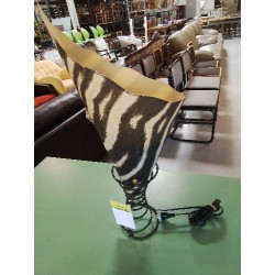 LAMPE RESSORT ET PAPIER ZÈBRÉ