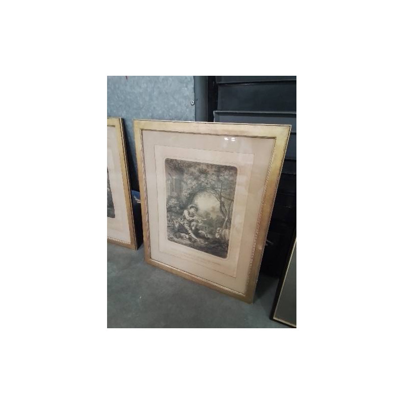 2 GRAVURES  DÉPART ET ARRIVEE  DU COURRIER A PARIS CHEZ A.BES ET F.DUBREUIL FIN XIXE