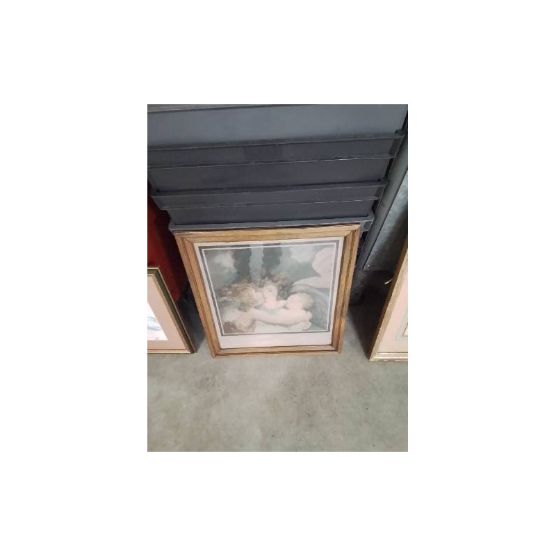 GRAVURE GUARDIAN ANGELS S.JOSHUA REYNOLDS FIN XIXE