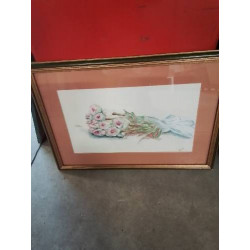 DESSIN BOUQUET DE ROSES