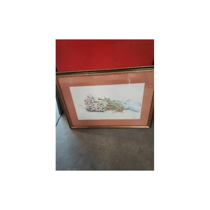 DESSIN BOUQUET DE ROSES