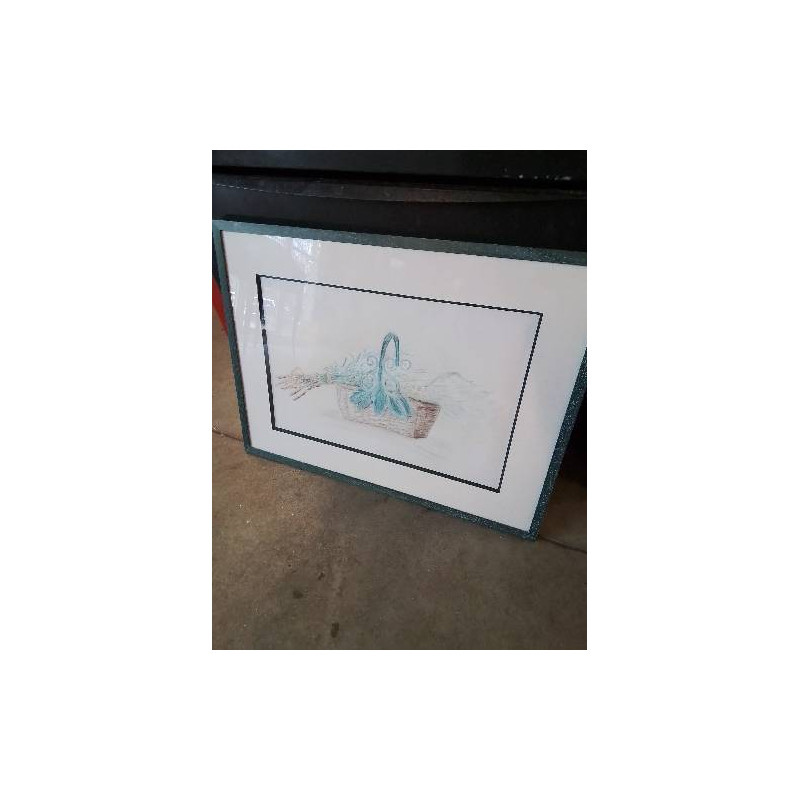 DESSIN PANIER AU BOUQUET