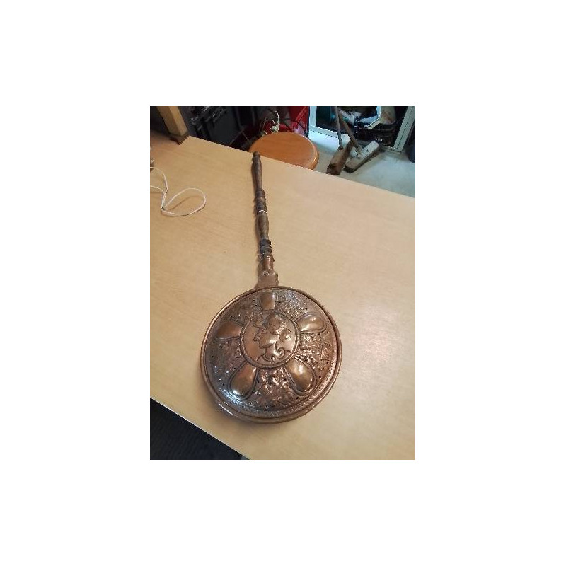 BASSINOIRE CUIVRE ET BOIS 