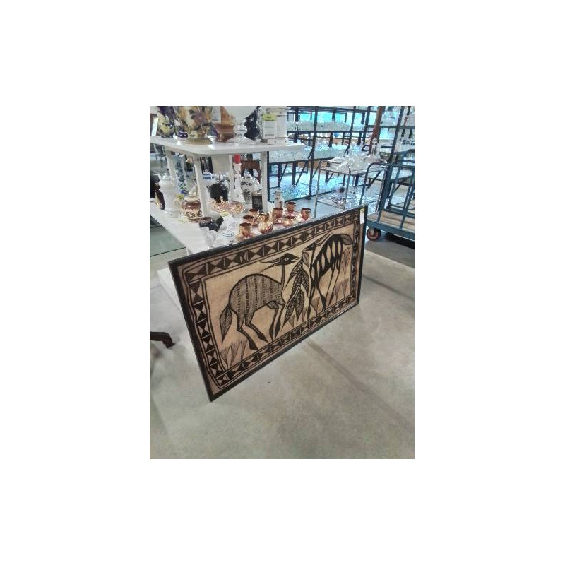 TOILE TRADITIONNELLE DE KORHOGO 138,5X83,5CM