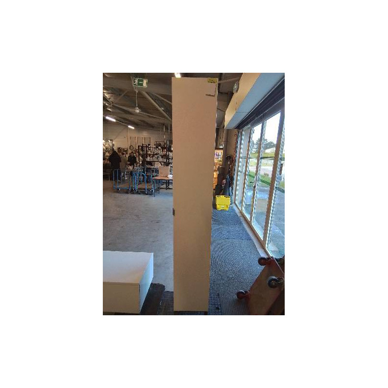 ARMOIRE 1 PORTE BOIS PEINT 