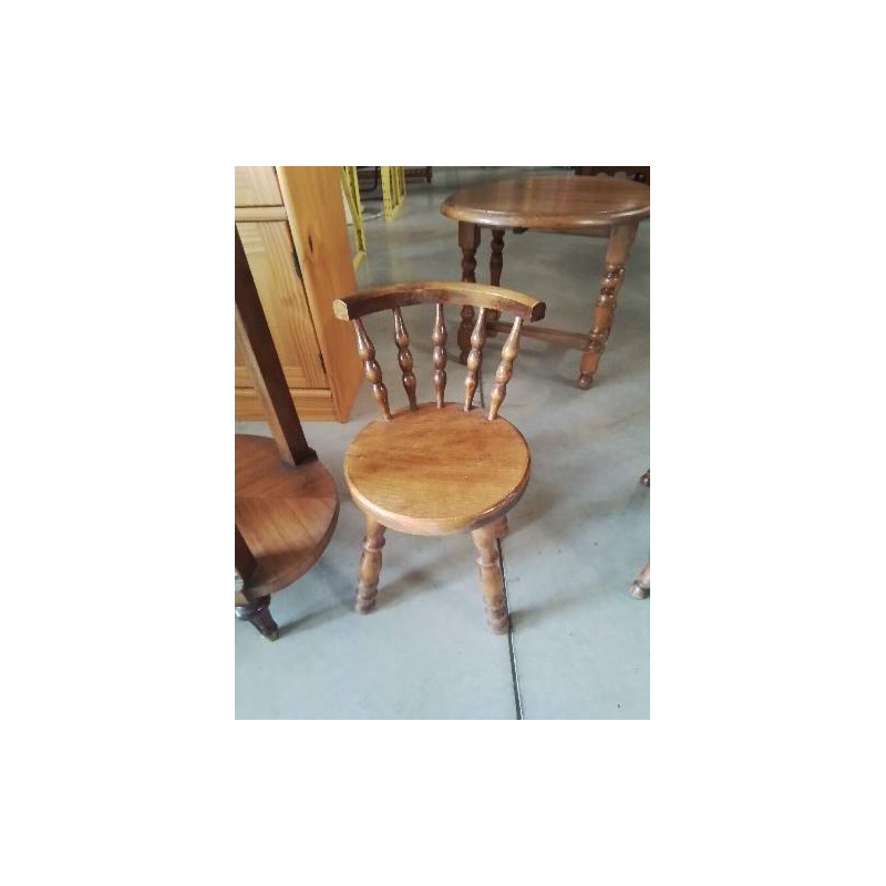 CHAISE SALOON ENFANT BOIS TOURNÉ 