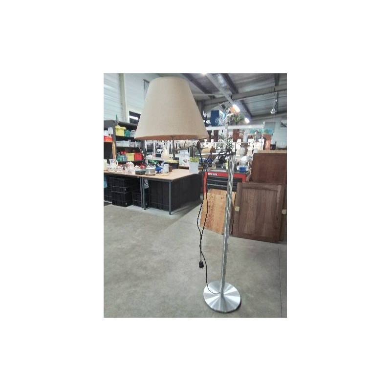 LAMPADAIRE ARTICULE MÉTAL BROSSE AJ ECRU