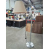 LAMPADAIRE ARTICULE MÉTAL BROSSE AJ ECRU