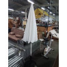 PARASOL TOILE BLANC DIAMÈTRE 200 CM