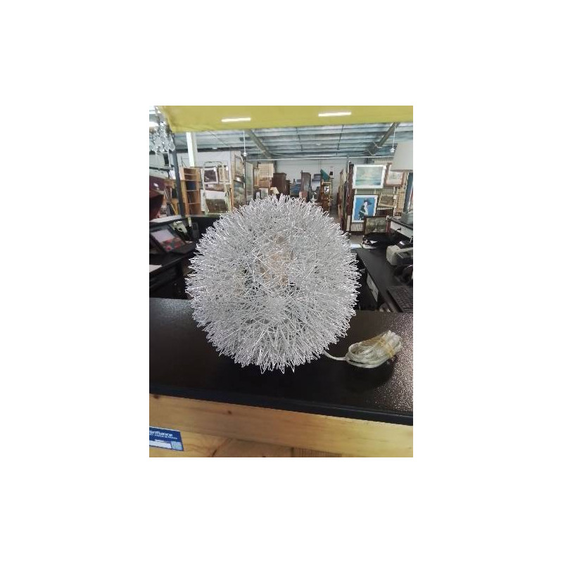 LAMPE BOULE METAL 