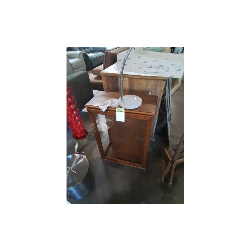 VITRINE MURALE BOIS CLAIR 