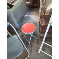 TABOURET ROND PLIANT...