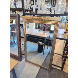 MIROIR BOIS ET STUC DORÉ...