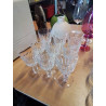 10 VERRES A PIEDS CRISTAL VILLEROY&BOCH 