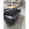 CANAPÉ 3 PLACES MANOA PU NOIR