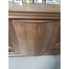 ENFILADE BOIS CLAIR SCULPTÉ 3 PORTES ANNÉES 40