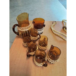 SERVICE A ORANGEADE VERRE...