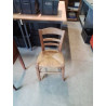 CHAISE DE CHEMINÉE CHENE  PAILLÉ 