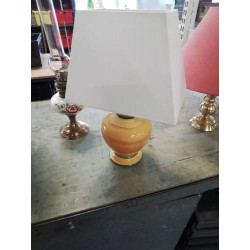 LAMPE CÉRAMIQUE JAUNE...