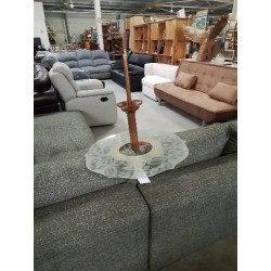 LUSTRE CUIVRE ET VERRE...