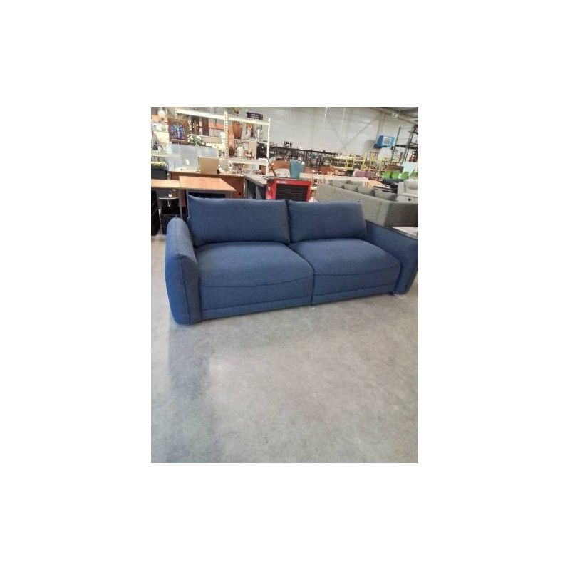 CANAPÉ TISSU BLEU HABITAT