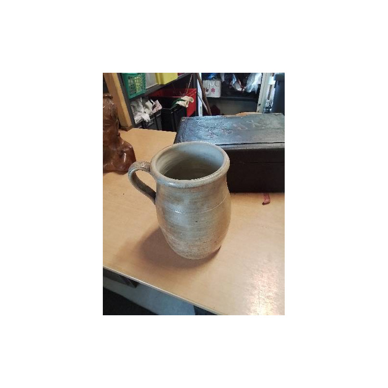 POT 1 ANSE GRÈS VERNISSÉ 