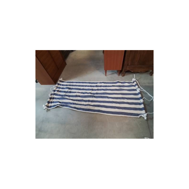 HAMAC TOILE BLEU ET BLANC 