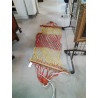 HAMAC CORDAGE ROUGE ET JAUNE 