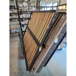 SOMMIER CADRE MÉTAL GRIS A...