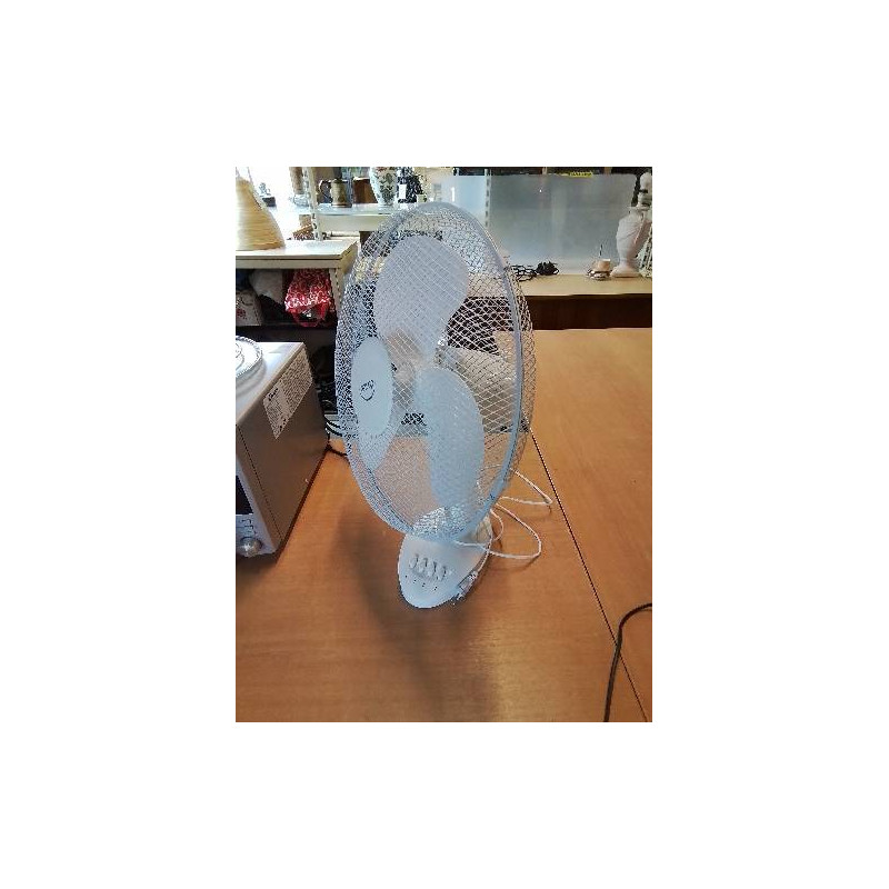 VENTILATEUR OSCILLANT RESINE BLANC DOMAIR