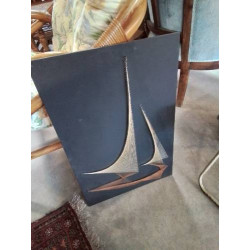 TABLEAU VOILIER FILS TENDUS 