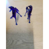 FIGURINE CHEVAL VERRE TEINTÉ MURANO