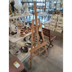 CHEVALET DE PEINTRE BOIS CLAIR