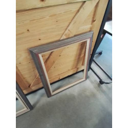 ENCADREMENT BOIS TAUPE ET...