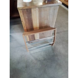 SÈCHE SERVIETTE MURAL MÉTAL...