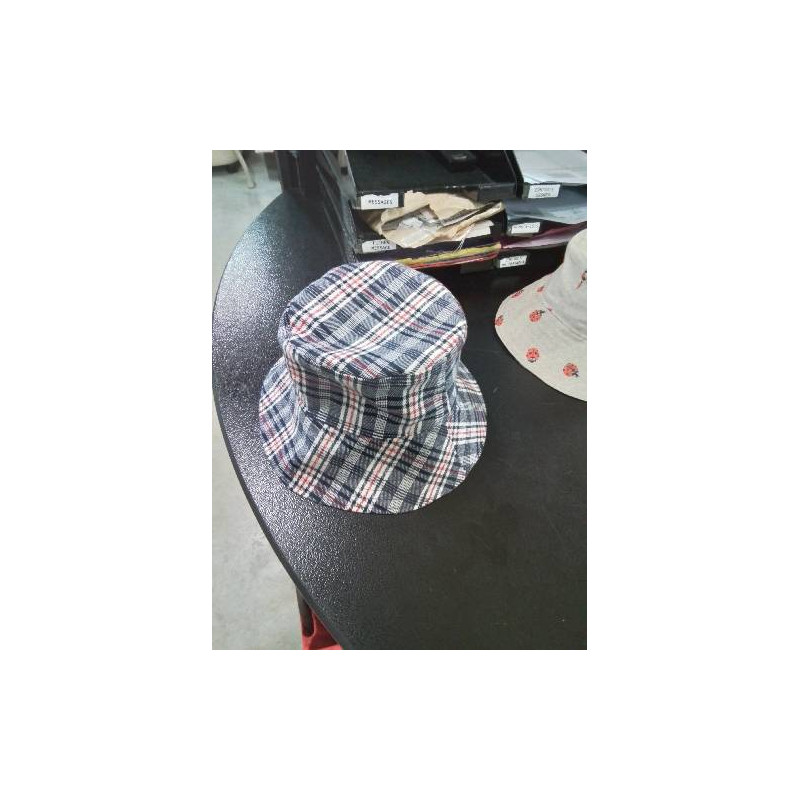 BOB REVERSIBLE ECOSSAIS ET ROSES