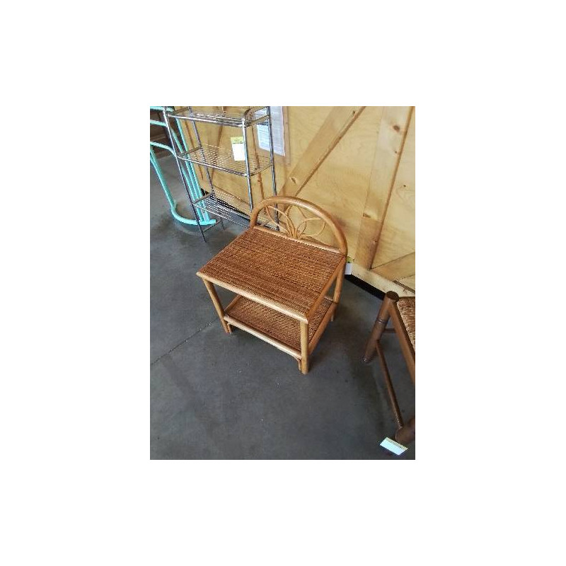 CHEVET CINTRÉ ROTIN ET VANNERIE 